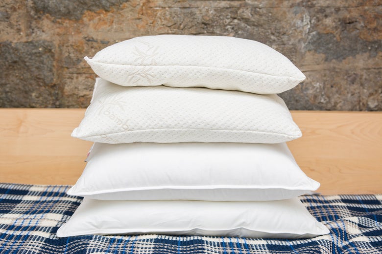 stack of pillows